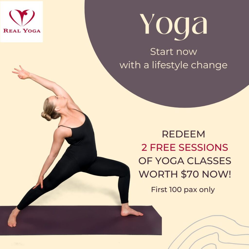 2 Free Yoga Sessions (Worth $70) - Real Yoga
